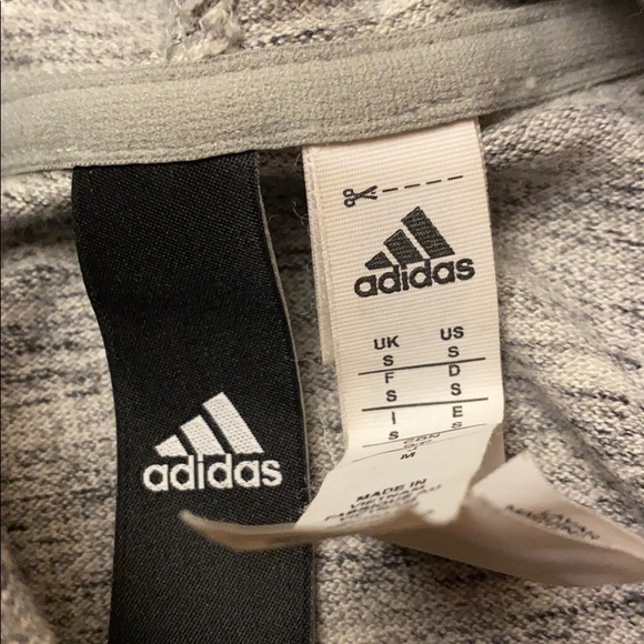 Adidas Heather Pique Hoodie - Picture 4 of 5